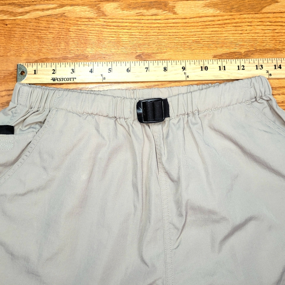 The North Face Cargo Pants Pockets Womens Large (26" Elastic Waist) Beige - Picture 6 of 15